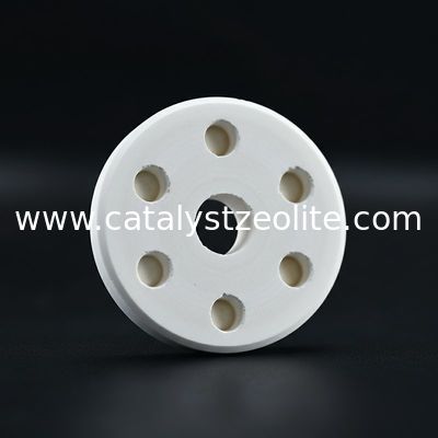 उच्च थर्मल स्थिरता एल्यूमीनियम उत्प्रेरक समर्थन 6 छेद 33mm 18mm
